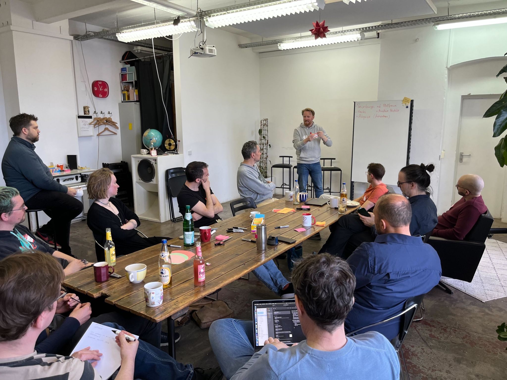 Der Gang vom Coworking Space